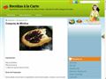 Pormenores : Receitas à la Carte