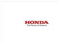 Pormenores : Honda
