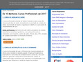 Pormenores : Cursos Profissionais