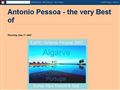 Pormenores : Antonio Pessoa - the very Best of