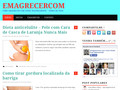 Pormenores : Emagrecer com