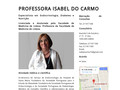 Pormenores : Isabel do Carmo - Endocrinologia, Nutrição e Diabetes