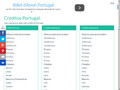 Pormenores : Creditos Portugal