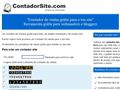 Pormenores : WebContadores